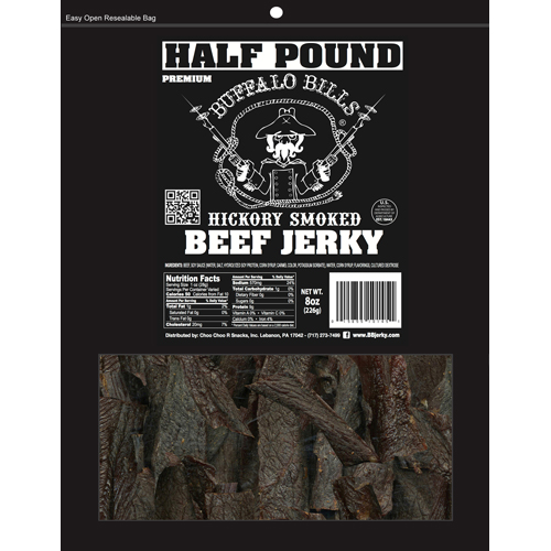 Buffalo Bills Premium Hickory Beef Jerky 8oz Packs