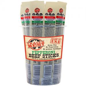 Trail's Best 1.1oz Beef Sticks - 20-ct Tub