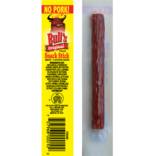 Buffalo Bills 20-Piece Ole' Smokies Beef Stick Black Velour Wine Gift Bag  (20 assorted 9” sticks)