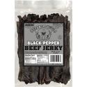 Buffalo Bills Premium Black Pepper Beef Jerky 25-ct 7” Strips - 12.5oz
